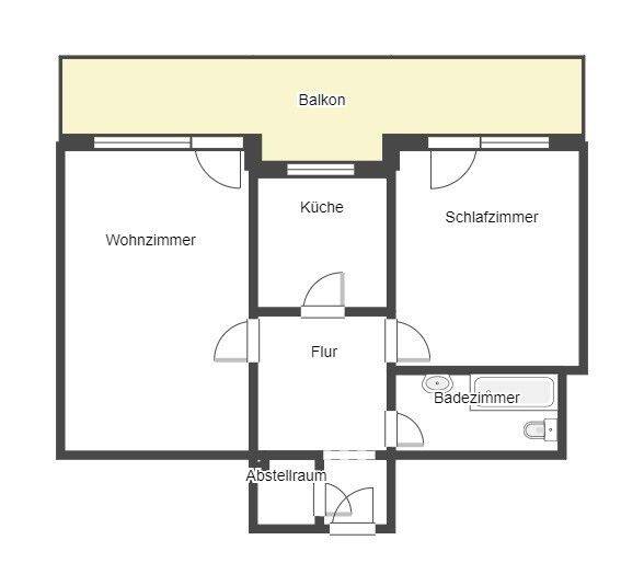 Frisch renovierte 2-Zimmer-Wohnung wartet auf Sie! – Ingolstadt – Vorschaubild 7