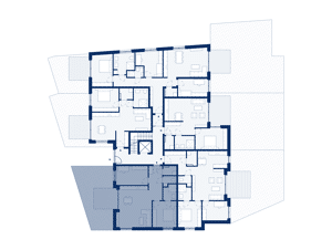 3-Zimmer-Wohnung mit offenem Wohn-Essbereich - Terrasse mit privatem Gartenanteil zur Südseite (D02) – 53129 Bonn – Vorschaubild 3