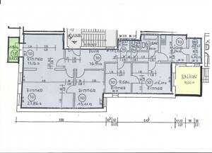 wunderschöne und freie 5 Zi.-Altbauwohnung in St. Georg mit 2 Balkonen (126 m²) zu verkaufen – 20099 Hamburg – Vorschaubild 4