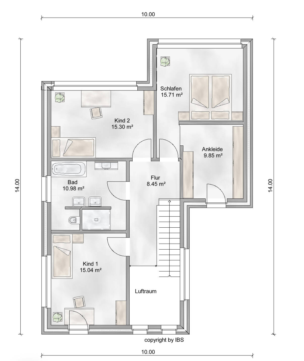 Wir bauen für Sie auf Ihrem Grundstück - modernes Architektenhaus – Gronau – Vorschaubild 7