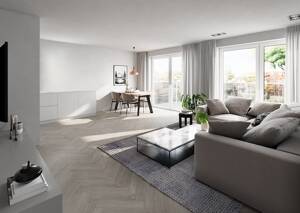 Exklusiv ausgestattete 2-Zimmer Maisonett-Gartenwohnung in innovativer und extravaganter Architektur! – 81825 München – Vorschaubild 3