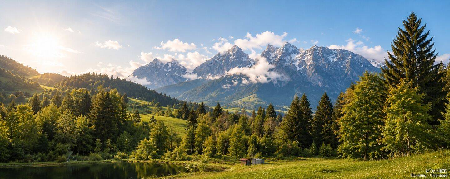 Kaiserlicher Weitblick - exklusive Panoramawohnung mit See- und atemberaubendem Kaisergebirgeblick – Aschau im Chiemgau – Vorschaubild 4