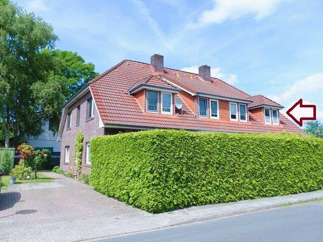 RESERVIERT!!! 3 Zimmer-Obergeschosswohnung mit Terrasse zum 01.08.2026 in Leer zu vermieten.