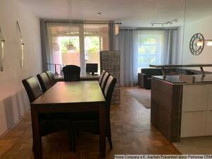 Aachen-Zentrum: Modern möbl. 3-Zi.-Whng. in absolut ruhiger Lage; PKW-Stellpl. anmietb. – 52064 Aachen – Vorschaubild 2