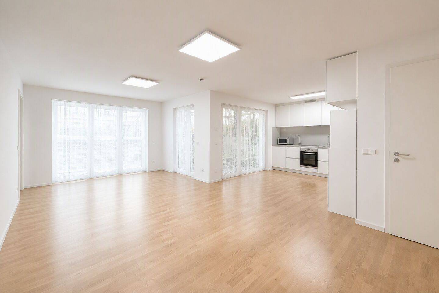 Stilvolle 4-Zimmer-Neubauwohnung mit Garten, TG-Stellplatz und EBK – Stuttgart – Vorschaubild 2