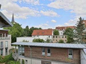 (EF1287_M) Erfurt: Altstadt, möblierte Wohnung mit Dachterrasse nahe "Klein Venedig", TG-Stellplatz möglich