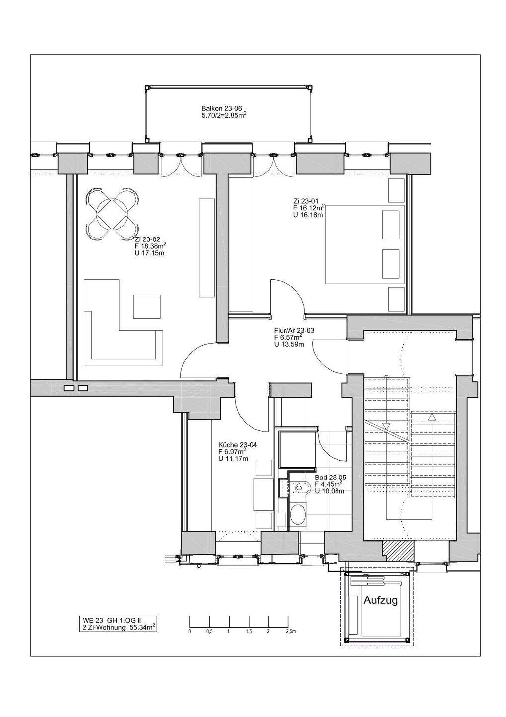 2-Zimmer Wohnung Wilmersdorf Güntzelkiez: Erstbezug nach energetischer Sanierung – Berlin – Vorschaubild 2