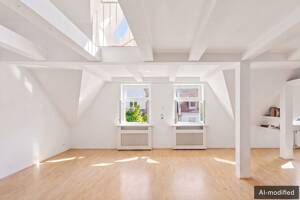 Exklusive 3,5-Zimmer-Dachgeschosswohnung in Schwabing-West mit Terrasse & Galerie – 80801 München – Vorschaubild 2