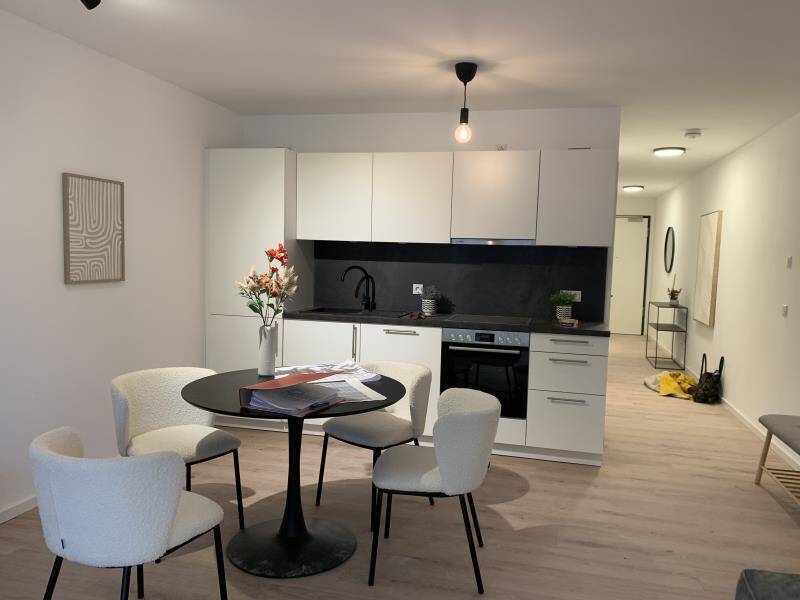 N-Schweinau: Erstbezug! Moderne, sehr schöne 2-Zi-Whg. im EG mit EBK, Balkon, Aufzug – Nürnberg – Vorschaubild 2