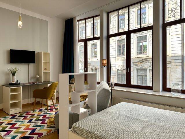Zwischenmiete in Leipzig: möbliertes Studio-Apartment in der Innenstadt von Leipzig – Leipzig – Vorschaubild 4