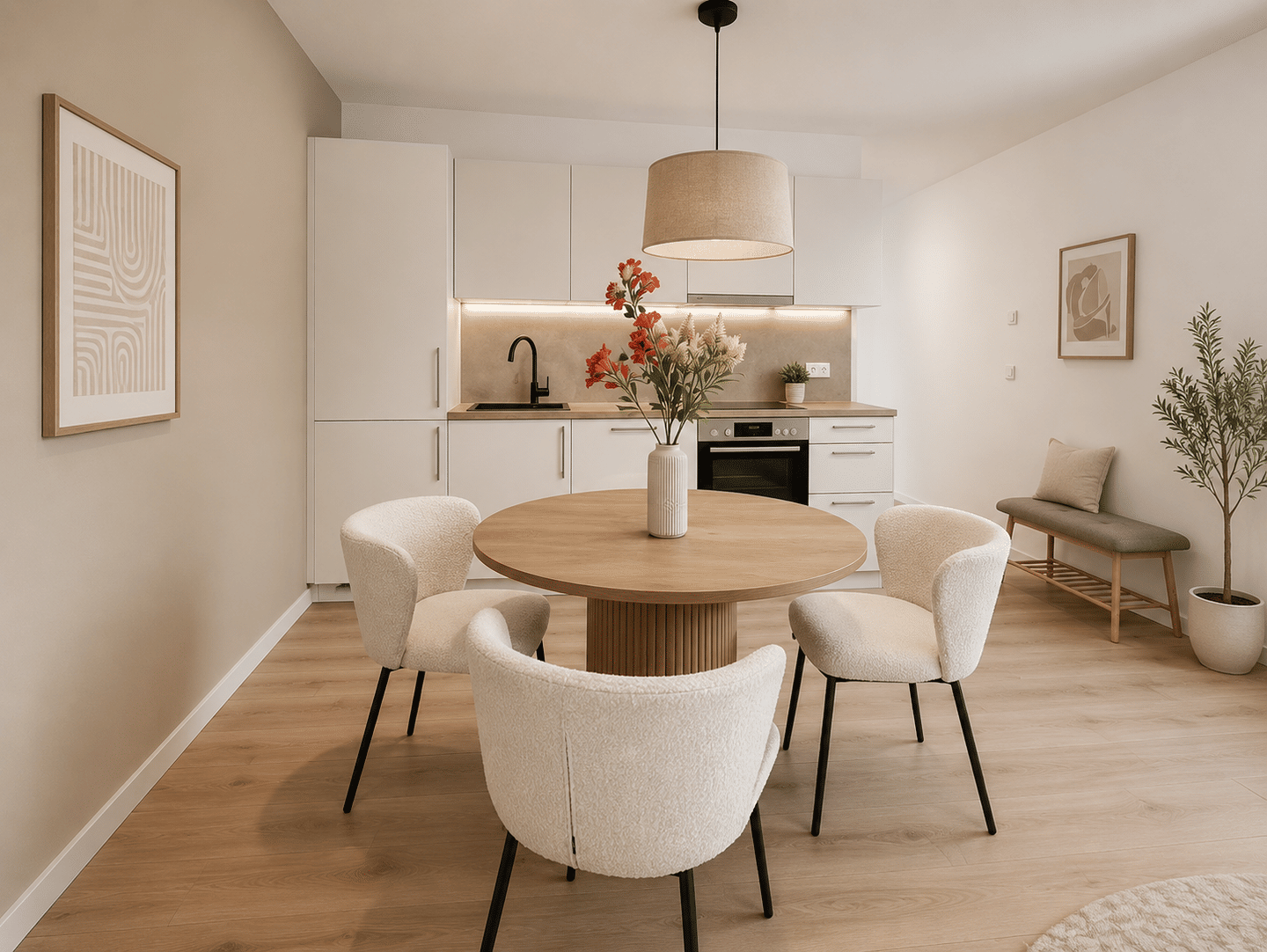Wunderschöne 2 Zimmer Wohnung mit Balkon & Einbauküche - Erstbezug - WE 5.03 – Nürnberg – Vorschaubild 4