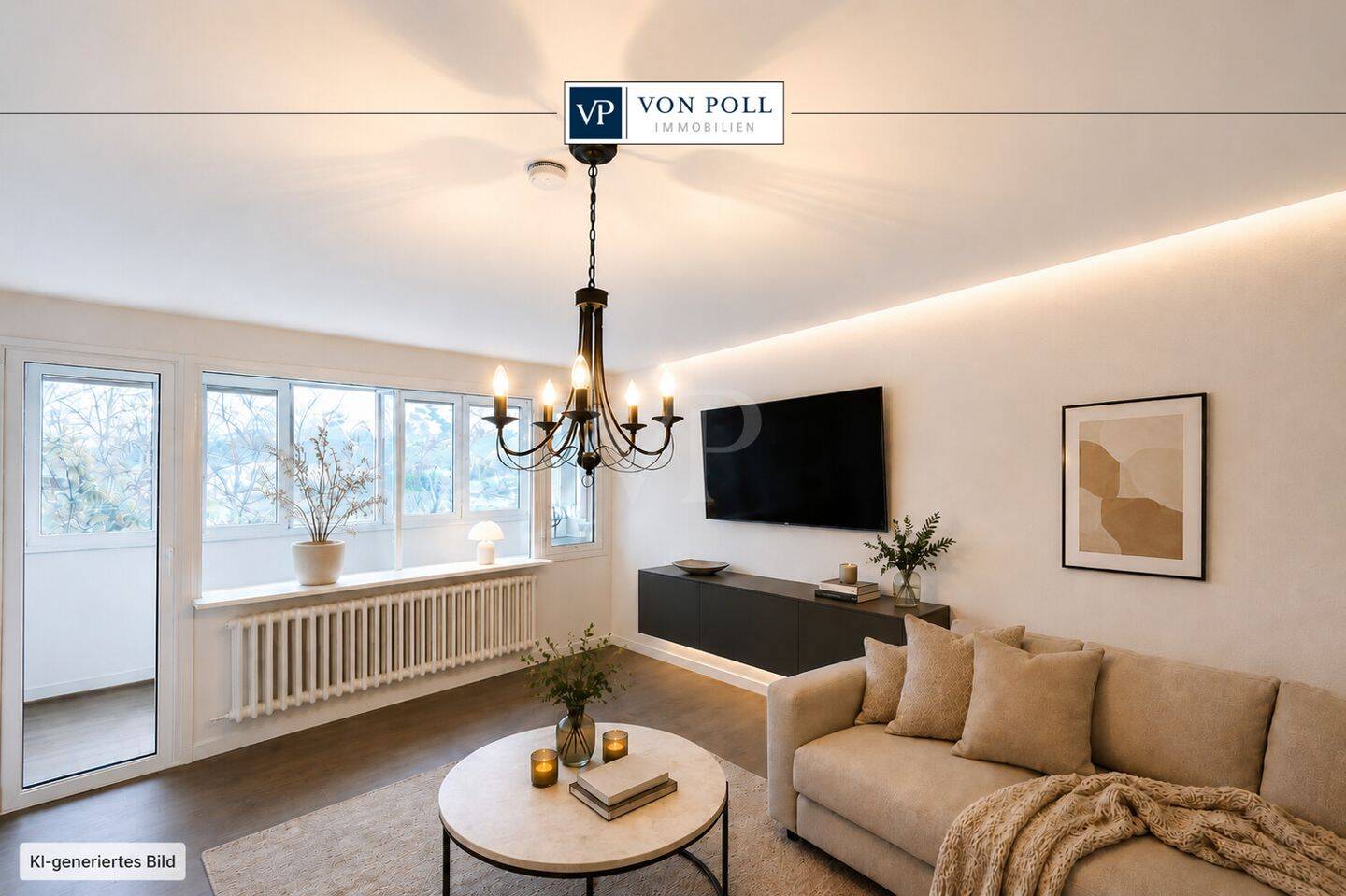 Moderne 3-Zimmerwohnung mit Wintergarten und Stellplatz