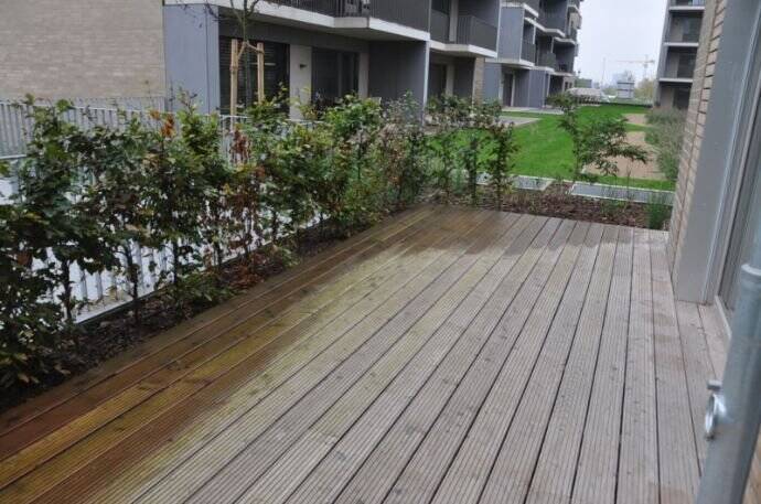 Berufstätige/Rentner, top mod. 2-Zi-EG-Whg.-Überseestadt, 2 Terrassen, Gartenanteil, Parkett, schicke EBK, modernes Du-Bad, Keller – Bremen – Vorschaubild 8