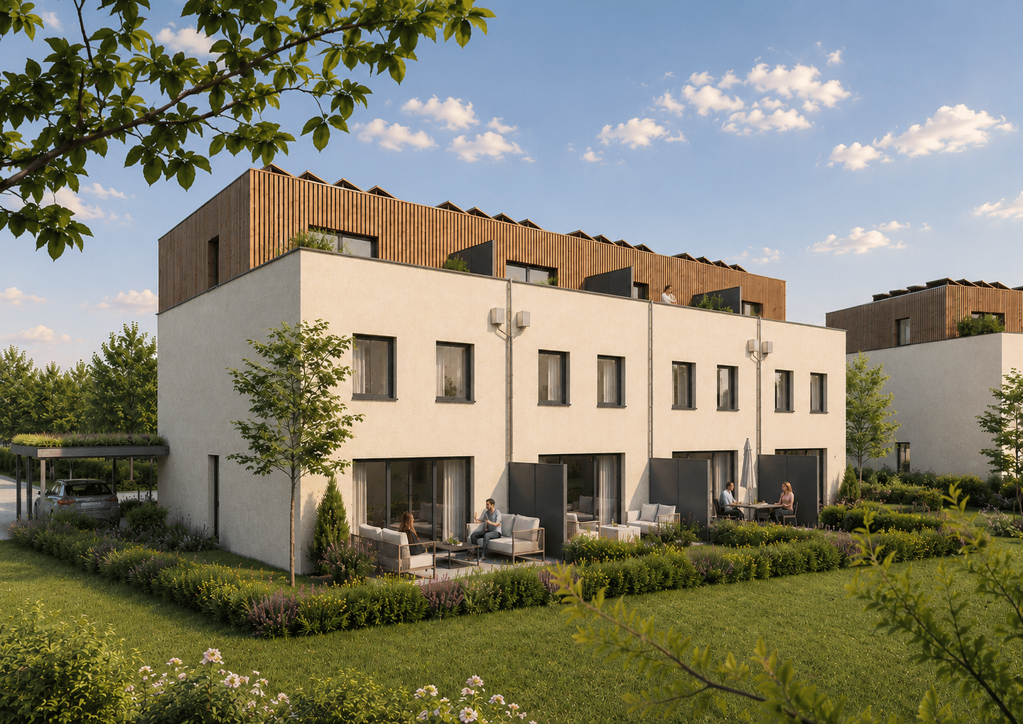 Perfektes Reihenmittelhaus im Quartier Glashütte Achern - auch für Kapitalanleger