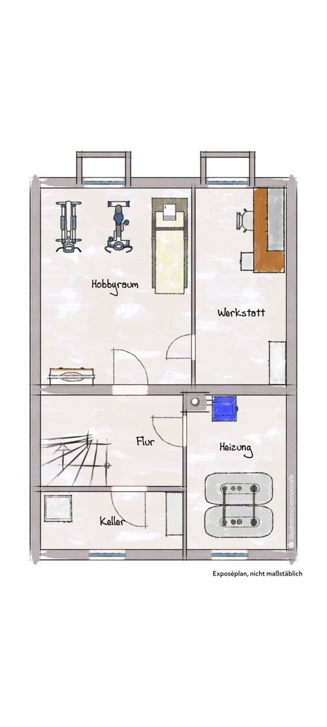 Reihenmittelhaus in ER-Eltersdorf...Wohnen mit Garten am Stadtrand – Erlangen – Vorschaubild 2