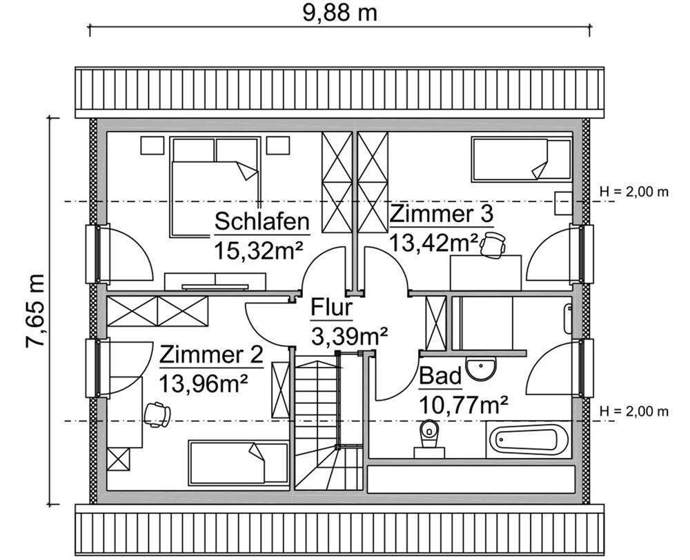 Naturnah wohnen mit der Familie - Ihr Haus in Bad Düben mit ScanHaus – Bad Düben – Vorschaubild 4