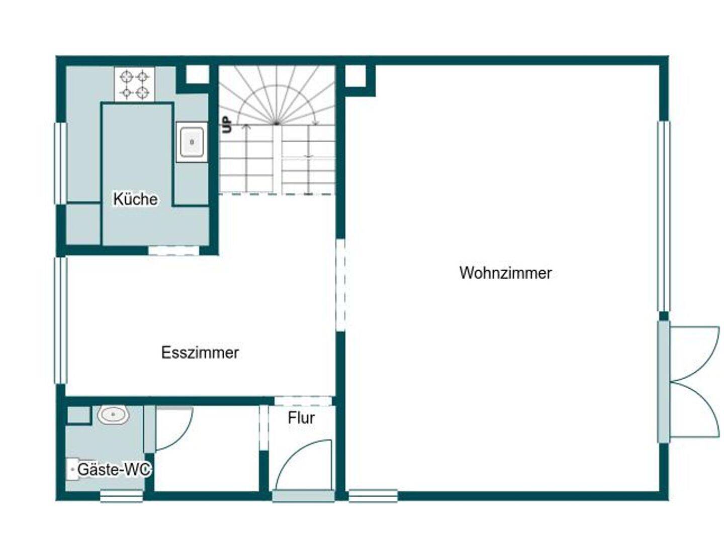 Mehr Platz zum Leben - Doppelhaushälfte mit großzügigem Garten – Babenhausen – Vorschaubild 9