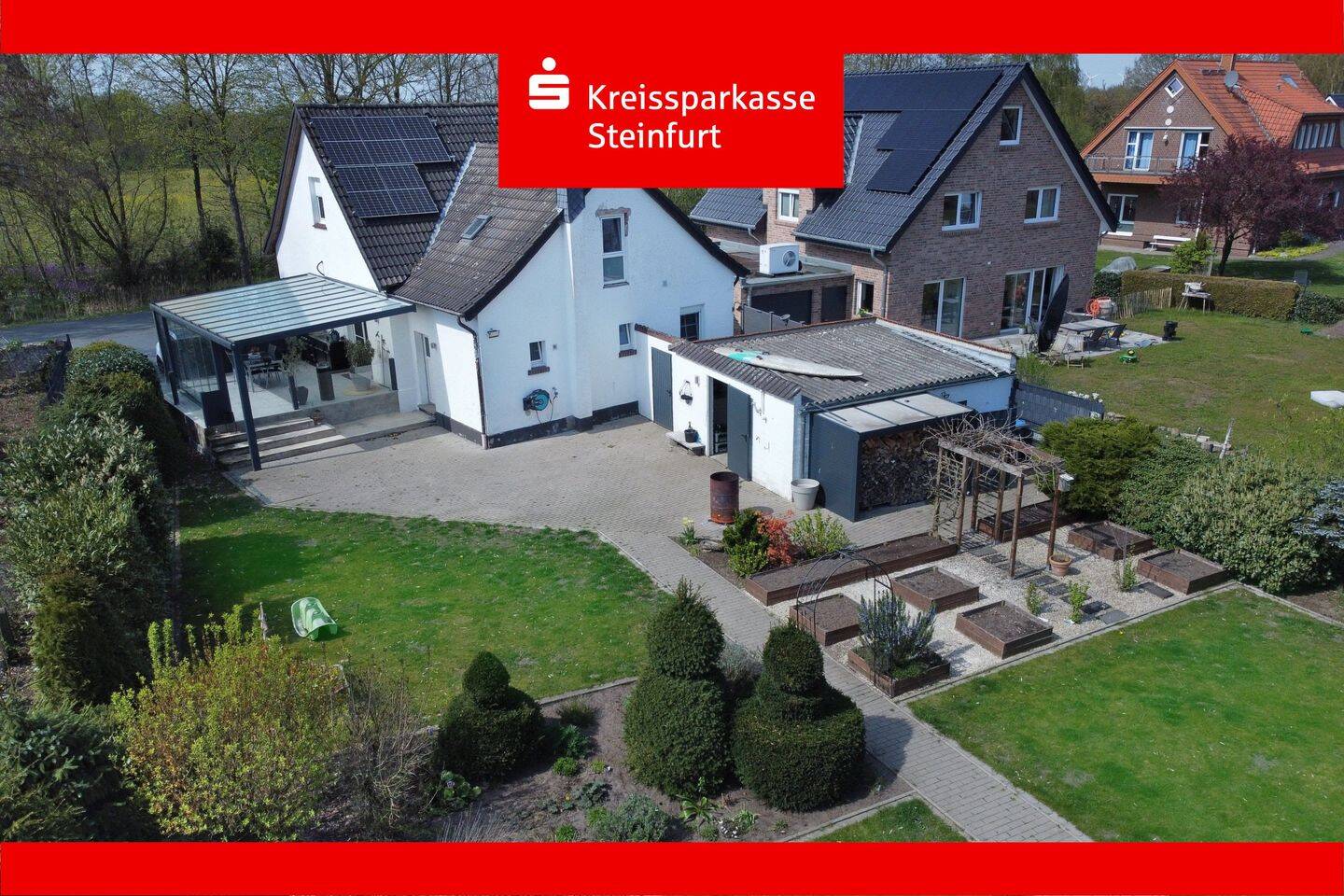 Umfangreich modernisiertes Einfamilienhaus im Außenbereich von Hörstel! – Hörstel – Bild 1 von 9