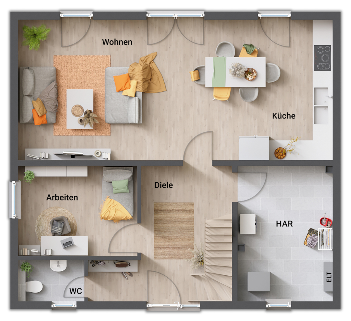 Familienfreundliches Einfamilienhaus in Bremen: Ihr Traum vom Eigenheim – Bremen – Vorschaubild 7
