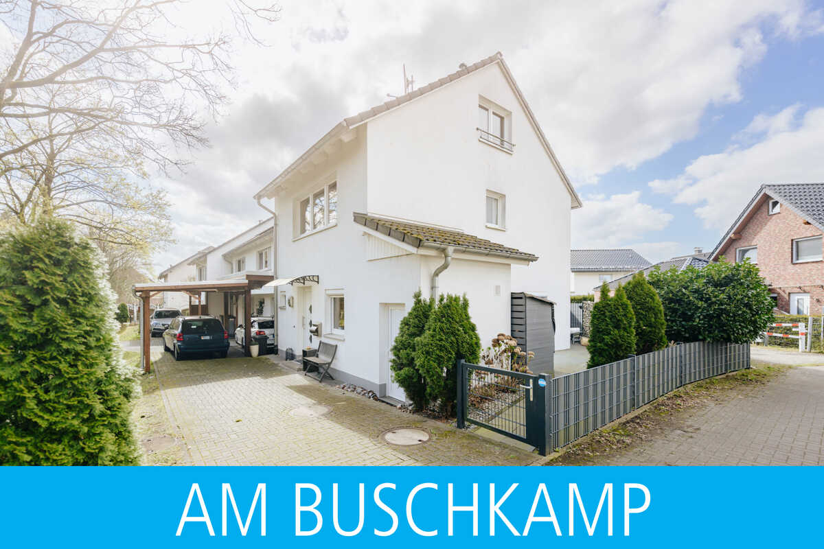 Energetisch aktuell! Modernes Reihenendhaus mit Erdwärmepumpe – Bielefeld – Bild 1 von 9