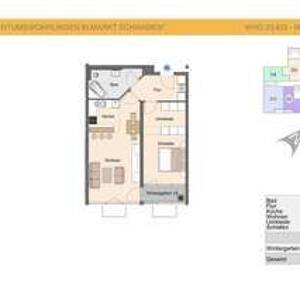 Helle und gepflegte 2-Zimmer-Wohnung in zentraler Lage – 85570 Markt Schwaben – Vorschaubild 2
