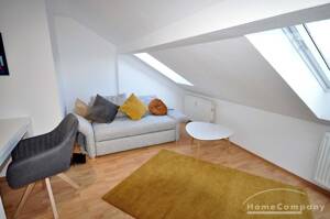 12105 HomeCompany Dresden Möbliert/Furnished 2-Zimmer Dachgeschoß Apartment in Wilsdruffer Vorstadt/Seevorstadt-West max. 2 Personen – 1067 Dresden – Vorschaubild 3