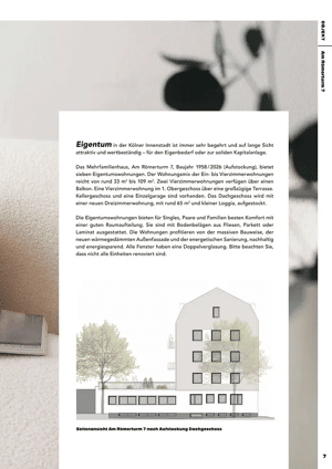 City-Lage pur! Möbelierte 2-Zimmer-Wohnung in der Kölner Innenstadt! Am Römerturm 7, !WE2 – 50667 Köln – Vorschaubild 7
