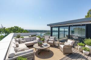 Zu Fuß zur Elbe: Penthouse-Maisonette mit großer Dachterrasse! – 22605 Hamburg – Vorschaubild 2