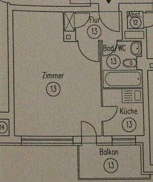 Apartment als Einstieg in die Kapitalanlagen – 64285 Darmstadt – Vorschaubild 3
