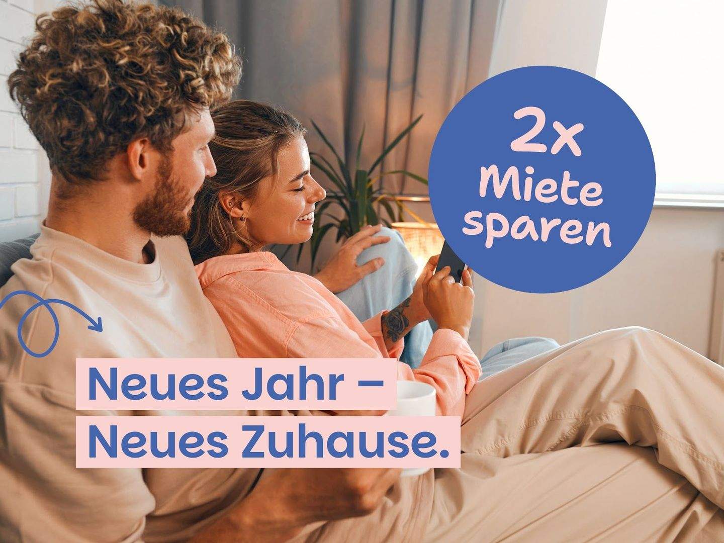 Hoch hinaus: Schicke 2-Raum-Wohnung mit Tresen und Flügeltür-Balkon – Chemnitz – Bild 1 von 7