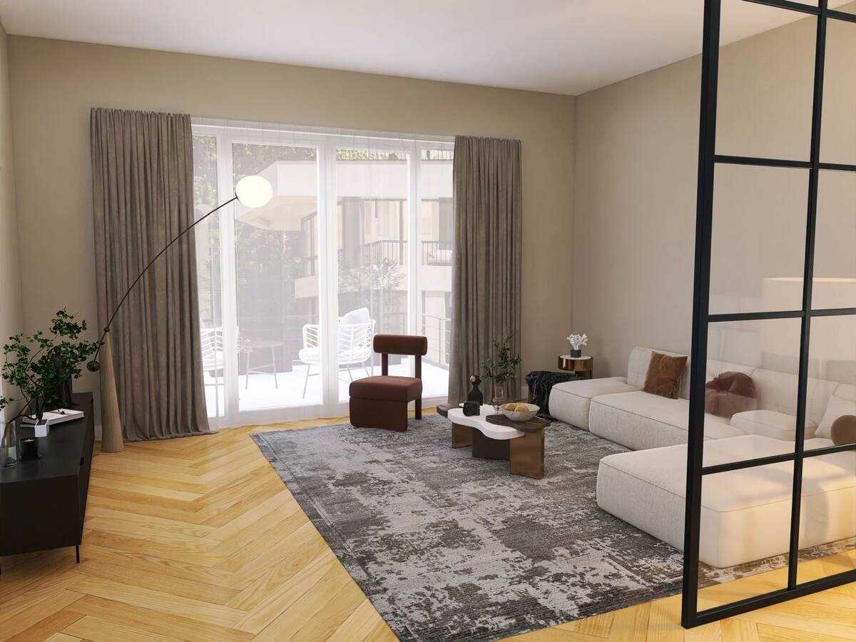 Das Ludenberg Loft: 2 Zimmer Wohnung auf ca. 109 m² in der denkmalgeschützten Löwenburg! – 40629 Düsseldorf – Bild 1 von 9