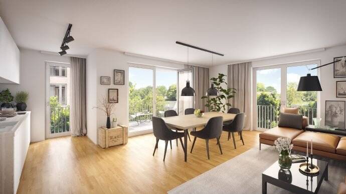 Wohnen mit Blick aufs Grüne - Großzügige 3-Zimmer-Wohnung | WE212 – Paderborn – Vorschaubild 9