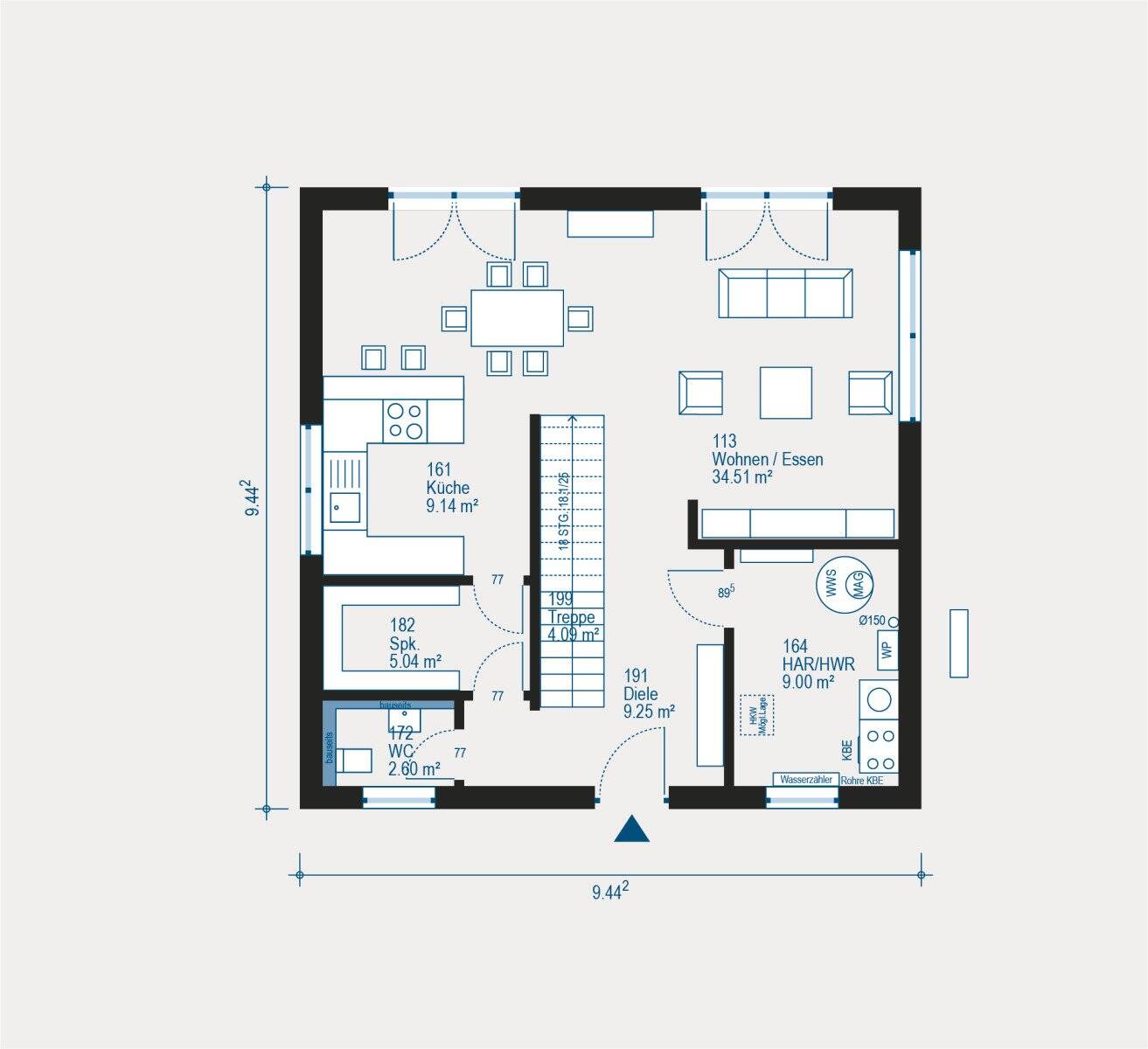 Innovatives Einfamilienhaus in Stolberg - Individuell geplant, komfortabel gebaut – Stolberg – Vorschaubild 6