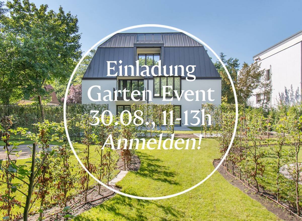 GARTEN-EVENT AM 30.08. * Havehus - Gartenwohnung mit Naturfeeling – 22607 Hamburg – Bild 1 von 9