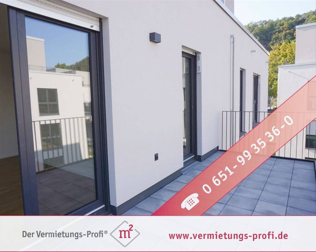 Moderne 2-ZKB mit Einbauküche & Balkon in begehrter Mosellage – 54292 Trier – Bild 1 von 8