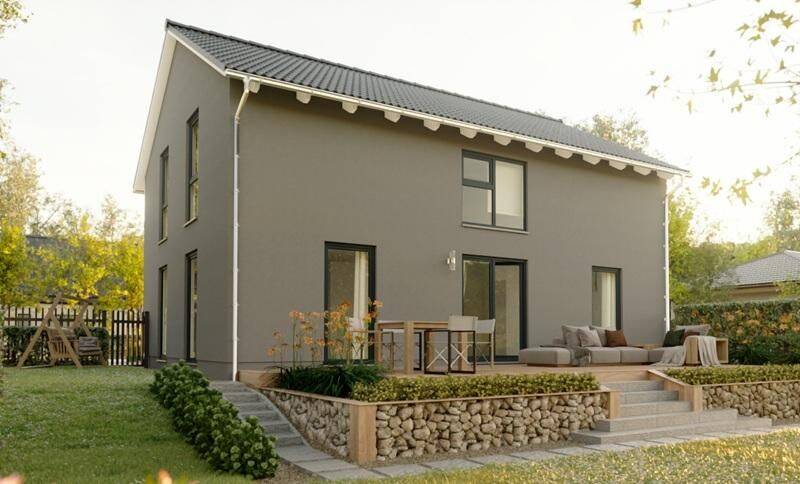 NEU: "Aura" - Traumhaus mit Einbauküche & Bodenbelägen & PV-Anlage & - Alles drin, alles dran - Du malerst noch - Dann kannst du einziehen! – Bechhofen – Vorschaubild 2