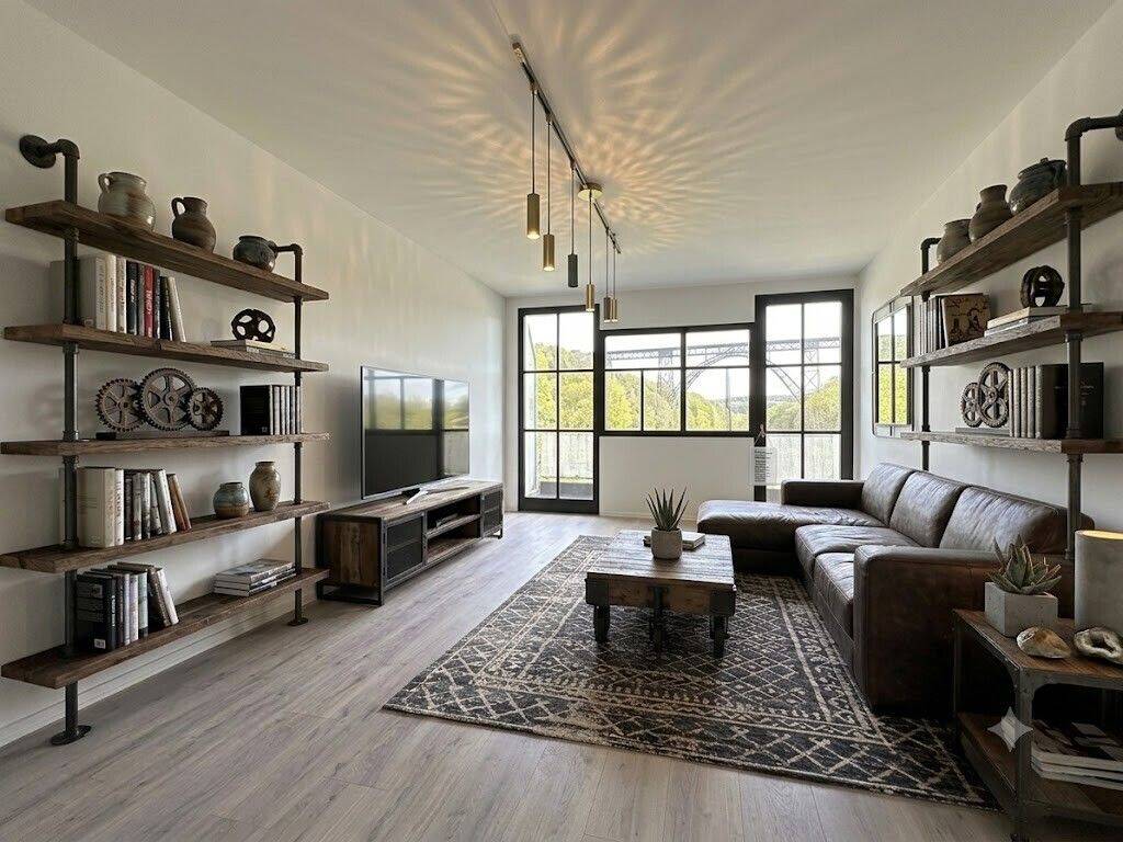 Einzigartiger Industry-Style: 2-Zimmer-Wohnung in historischer Weberei