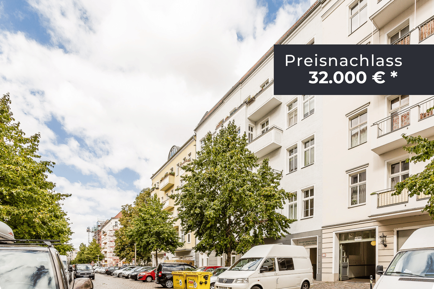 Preisnachlass sichern auf vermietete 2-Zimmerwohnung im Stralauer Kiez mit Wannenbad – Berlin – Bild 1 von 9