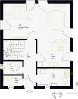Einfamilienhaus mit 134 m² und 4 Zimmern in Kirchboitzener Ziegelei – 29664 Walsrode – Vorschaubild 6