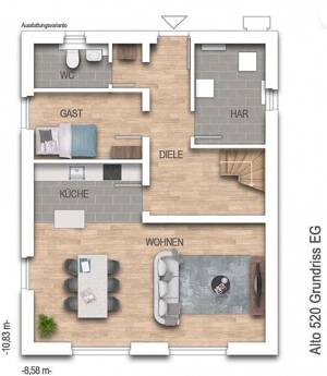 Ihr Traumhaus für die Familie mit ca. 128 qm Wohnfläche auf einem 425 qm sonnigen Grundstück in Hamburg-Niendorf – 22453 Hamburg – Vorschaubild 3