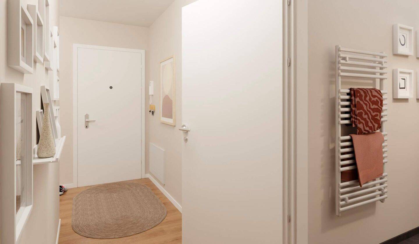 4-Zi.-Wohnung, Südloggia, zwei Bäder - barrierefrei – Düsseldorf – Vorschaubild 5