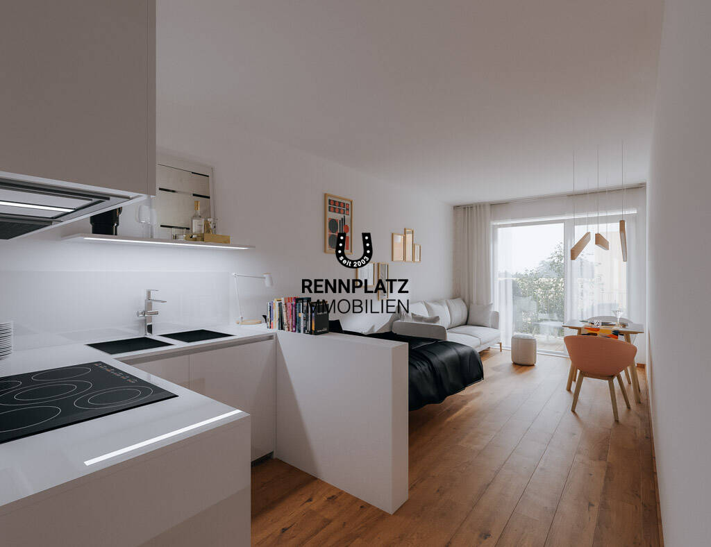 W8 | Helle 2-Zimmer-Galeriewohnung in KfW-40-QNG-PLUS Bauweise im Inneren Westen. – Regensburg – Vorschaubild 3