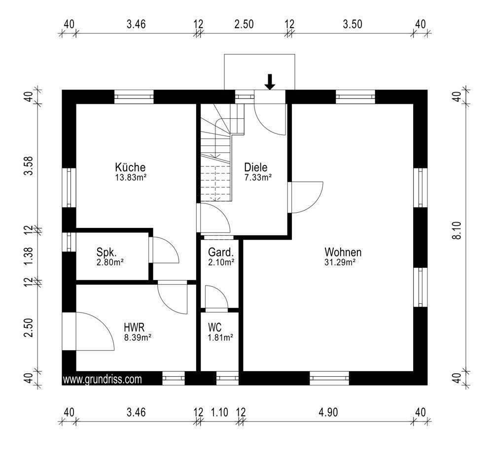 Hochwertiges Einfamilienhaus mit PV-Anlage und Garage in ruhiger Lage – Niebüll – Vorschaubild 6