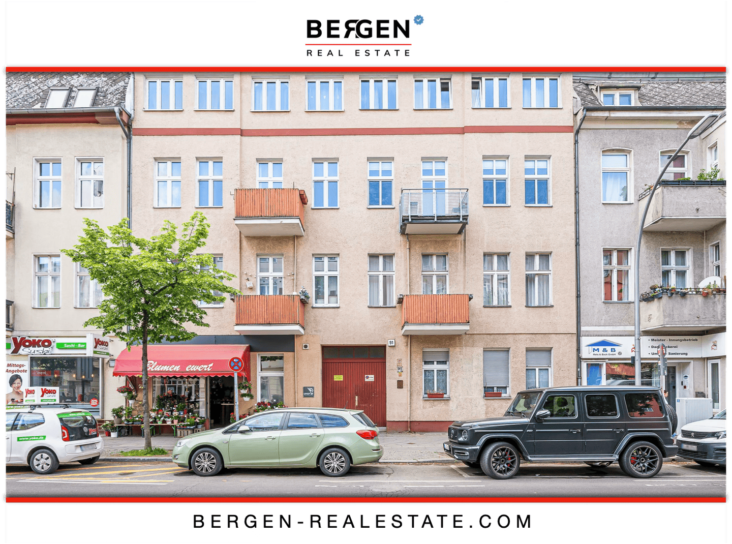 Berlin Lichterfelde | 3 Zimmer | Balkon | 2 OG | Vorderhaus