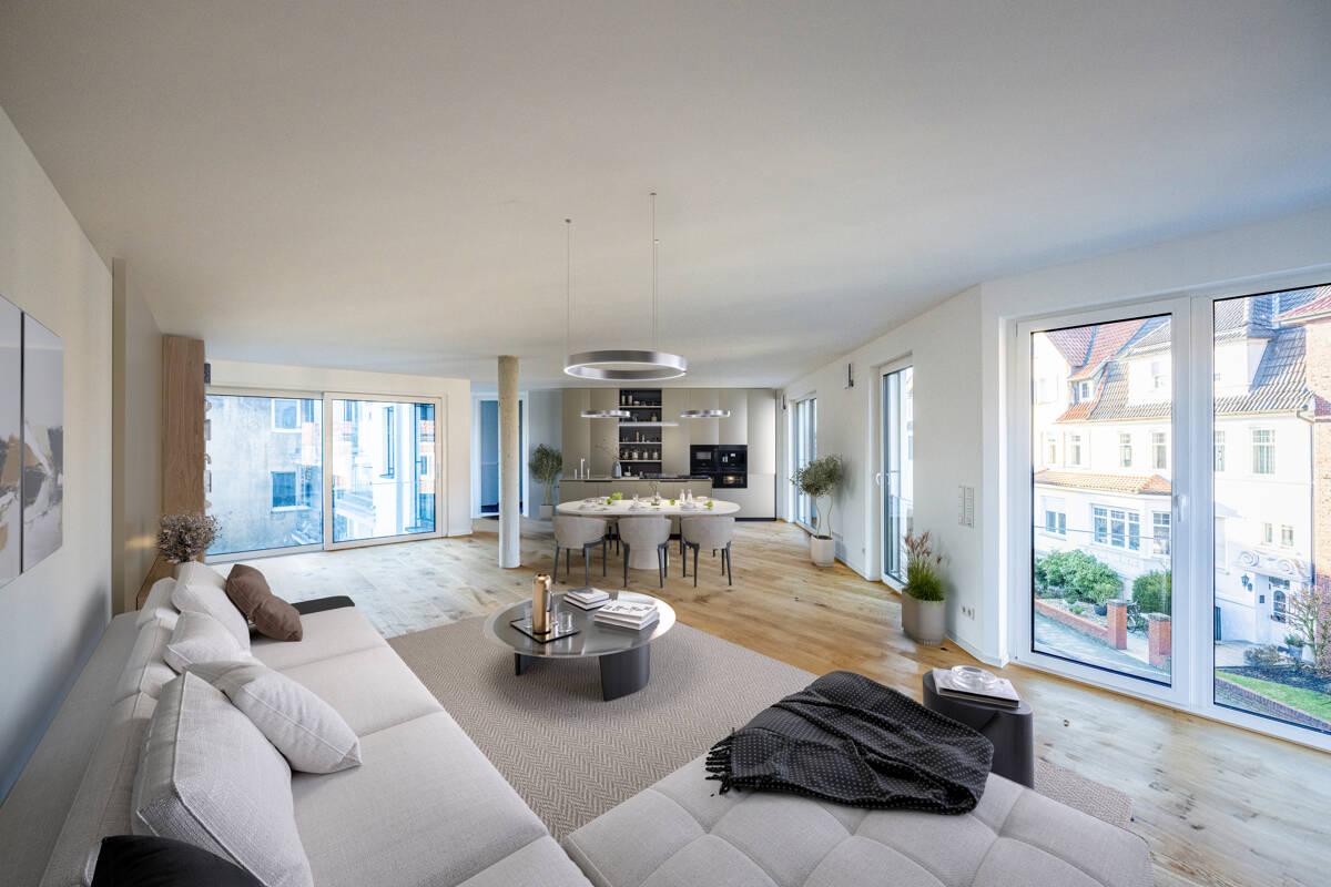 Neubau im Dechaneiviertel! Beeindruckendes Penthouse! – Münster – Vorschaubild 4