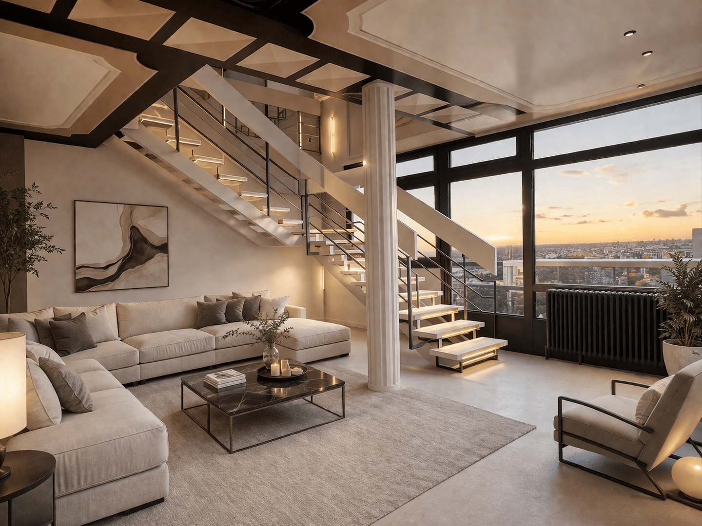 Penthouse-Living auf höchstem Niveau - Private Dachterrassen mit atemberaubendem Berlin-Blick – Berlin – Vorschaubild 7