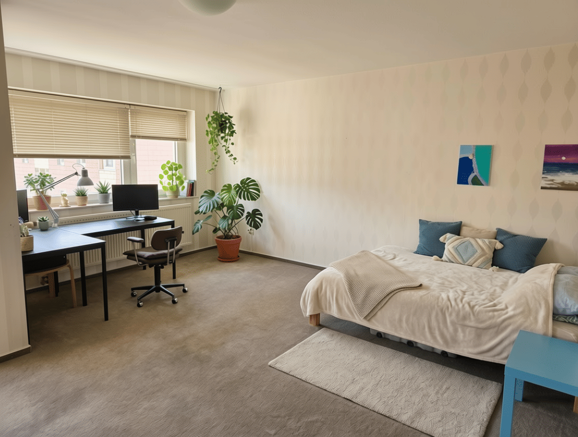 Renovierungsbedürftige 2-Zimmer-Wohnung mit Loggia – Braunschweig – Vorschaubild 2