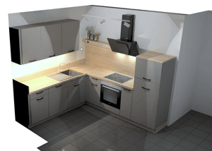 Moderne 2-Zimmer-Obergeschosswohnung mit Balkon in energieeffizientem KfW-40-QNG-Neubau – 26121 Oldenburg – Vorschaubild 4