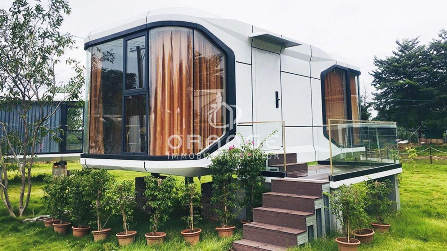 ***LUXUS Tiny House / stylisches Mobilhaus - voll ausgestattet*** – Goldberg – Bild 1 von 9