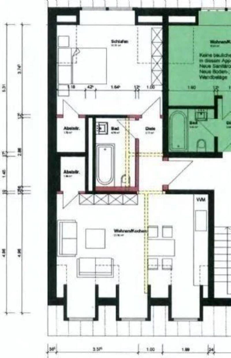 Schöne und lebendige Altstadtlage! Teilmöbliert nach Vereinb. . Flinger Straße (Fli40_1) – Düsseldorf – Vorschaubild 9